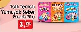 Bebeto Tatlı Temalı Yumuşak Şeker 75 g image