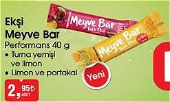 Performans Ekşi Meyve Bar 40 g image