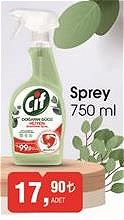 Cif Hijyen Serisi Sprey 750 ml image