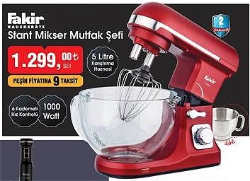 Fakir Stant Mikser Mutfak Seti 1000 W image