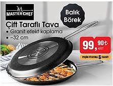 Master Chef Çift Taraflı Tava 32 cm image