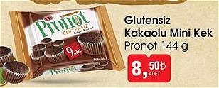 Pronot Glutensiz Kakaolu Mini Kek 144 g image