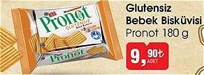 Pronot Glutensiz Bebek Bisküvisi 180 g image