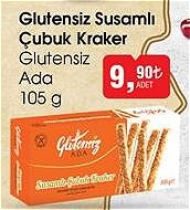 Glutensiz Ada Glutensiz Susamlı Çubuk Kraker 105 g image