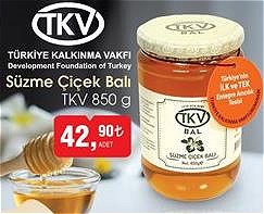 TKV Süzme Çiçek Balı 850 g image