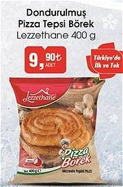 Lezzethane Dondurulmuş Pizza Tepsi Börek 400 g image