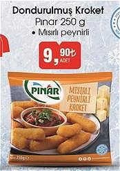 Pınar Dondurulmuş Kroket 250 g Mısırlı Peynirli image