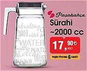 Paşabahçe Sürahi 2000 cc image