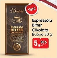 Buono Espressolu Bitter Çikolata 80 g image