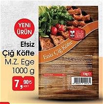 M.Z. Ege 1000 g Etsiz Çiğ Köfte image
