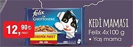 Felix Kedi Maması 4x100 g Yaş Mama image