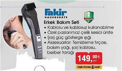 Fakir Erkek Bakım Seti image