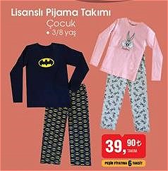 Lisanslı Pijama Takımı Çocuk image