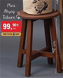 Mini Ahşap Tabure image