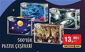 500'lük Puzzle Çeşitleri image