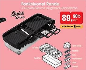 Quick Dicer Fonksiyonel Rende image