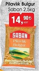 Saban Pilavlık Bulgur 2.5kg image