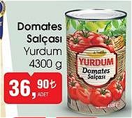 Yurdum Domates Salçası 4300 g image