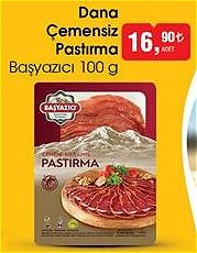 Başyazıcı Dana Çemensiz Pastırma 100 g image