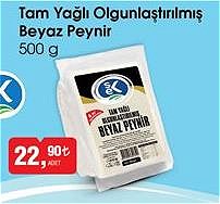 Sek Tam Yağlı Olgunlaştırılmış Beyaz Peynir 500 g image