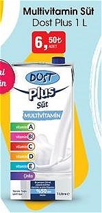 Dost Plus Multivitamin Süt 1 l image