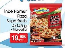 Superfresh İnce Hamur Pizza 4x145 g Margarita image