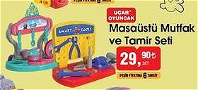 Uçar Oyuncak Masaüstü Mutfak ve Tamir Seti image