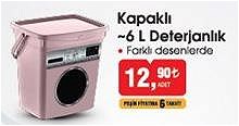 Kapaklı 6 L Deterjanlık image