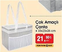 Çok Amaçlı Çanta 33x23x26 cm image