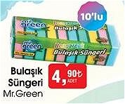 Mr. Green Bulaşık Süngeri 10'lu image