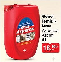 Asperox Genel Temizlik Sıvısı Asprin 4 L image