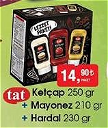 Tat Ketçap 250 gr+Mayonez 210 gr+Hardal 230 gr image