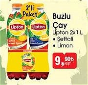 Lipton Buzlu Çay 2x1 l image