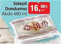 Akdo 680 ml Salepli Dondurma image