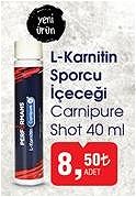 Carnipure Shot L-Karnitin Sporcu İçeceği 40 ml image