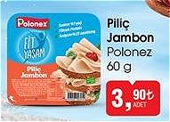 Polonez Fit Yaşam Piliç Jambon 60 g image