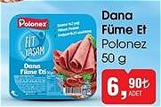 Polonez Fit Yaşam Dana Füme Et 50 g image