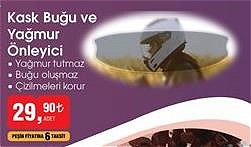 Kask Buğu ve Yağmur Önleyici image