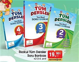 İlkokul Tüm Dersler Soru Bankası 2-3-4. Sınıf image