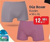 Düz Boxer Kadın image