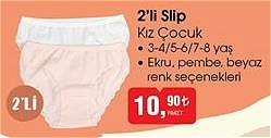 2'li Slip Kız Çocuk image