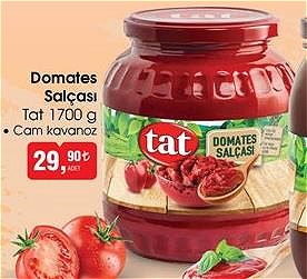 Tat Domates Salçası 1700 g Cam Kavanoz image