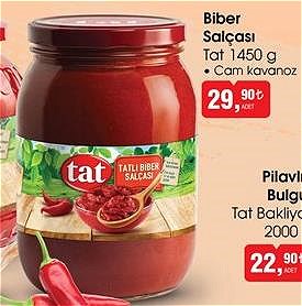 Tat Biber Salçası 1450 g Cam Kavanoz image