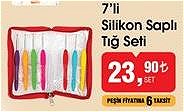 7'li Silikon Saplı Tığ Seti image