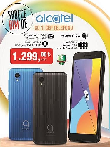 Alcatel Go 1 Cep Telefonu 16 GB image