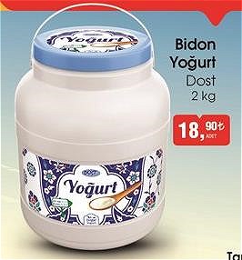 Dost Bidon Yoğurt 2 kg image