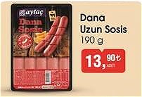 Aytaç Dana Uzun Sosis 190 g image