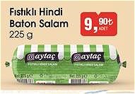 Aytaç Fıstıklı Baton Salam 225 g image