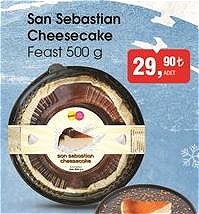 Feast San Sebastian Cheesecake 500 g image