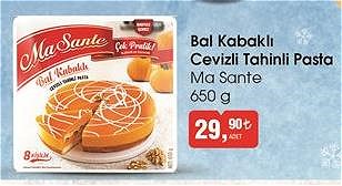 Ma Sante Bal Kabaklı Cevizli Tahinli Pasta 650 g image